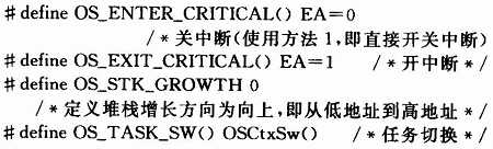 基于C8051和μCOS-Ⅱ的数控机床嵌入式执行控制器实现,OS_CPU．H文件的修改,第3张