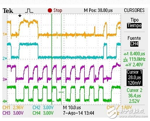 通过长距离I2C总线实现模拟信号数字传输,缓冲器前后的从节点信号,第3张