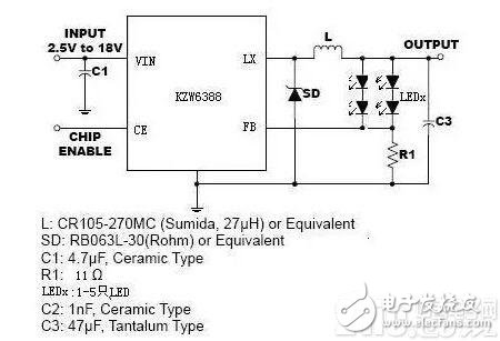LED恒流驱动电路设计（KZW3688和CE9908）,LED恒流驱动电路设计（KZW3688和CE9908）,第3张