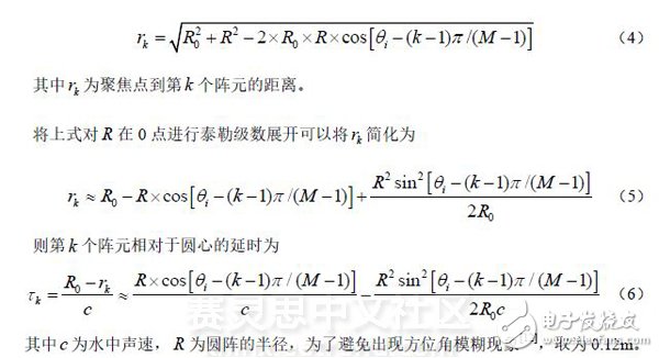 成像声纳中多波束形成的FPGA工程实现,成像声纳中多波束形成的FPGA工程实现,第4张