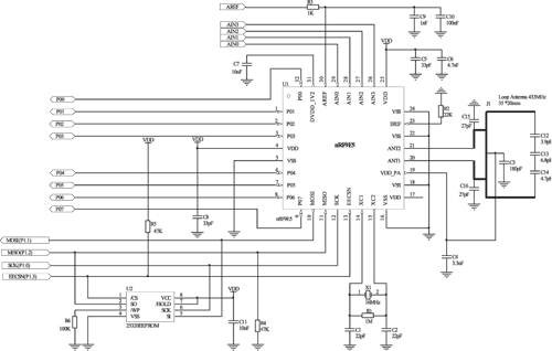 基于nRF9E5的有源超高频RFID系统设计,第4张