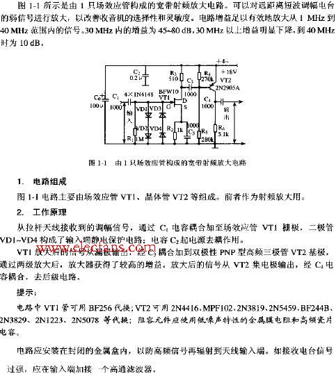 宽带射频放大电路,第2张