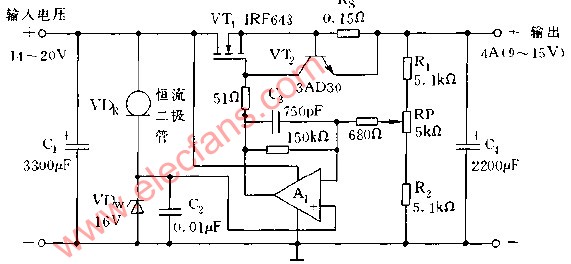 性能优良的线性稳压电源电路,第2张