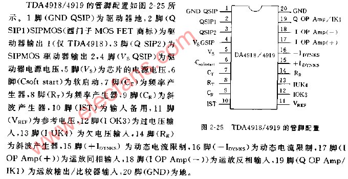 TDA4918-4919的管脚配置,第2张