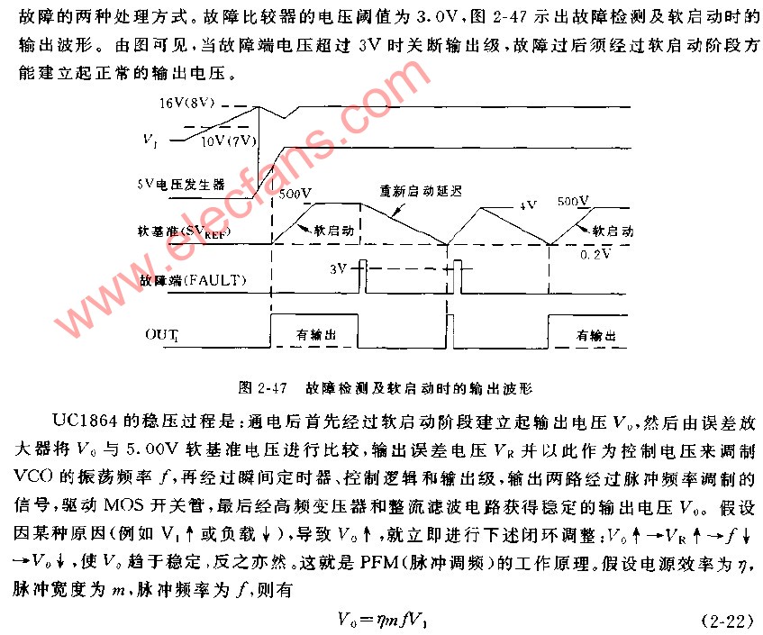 故障检测及软启动时的输出波形,第2张