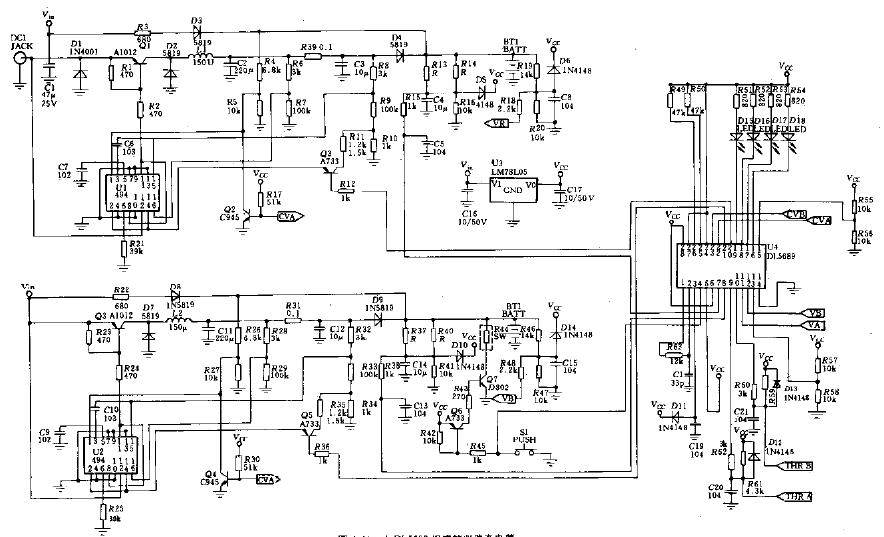 由DL5689组成的双路充电器,第2张