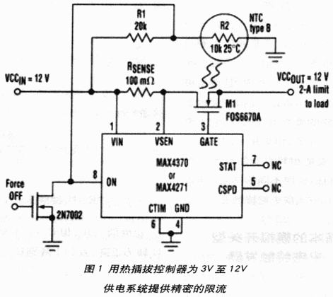 热插拔控制器构成限流电路,第2张