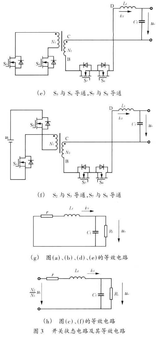 单极性移相控制高频脉冲交流环节逆变器研究,第5张