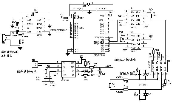 基于PIC18F2580的CAN总线超声波测距智能节点设计,第4张