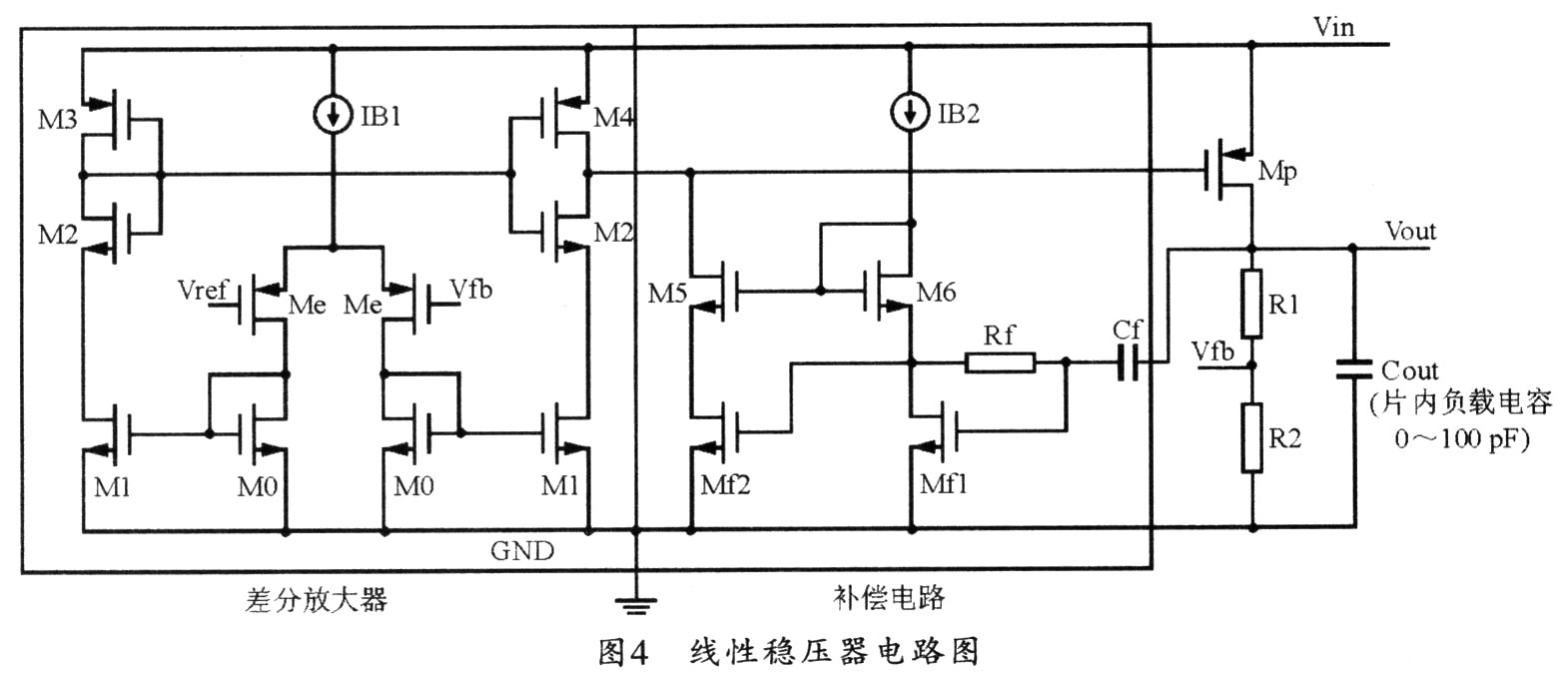 高性能片内集成CMOS线性稳压器设计,第7张