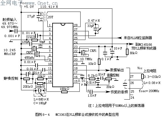 新型窄带调频接收机集成电路MC3362MC3363MC3,第4张