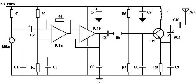 FM Transmitter Circuit,第2张