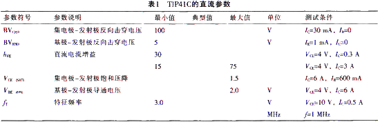 TIP41C低频大功率平面晶体管芯片设计,第5张