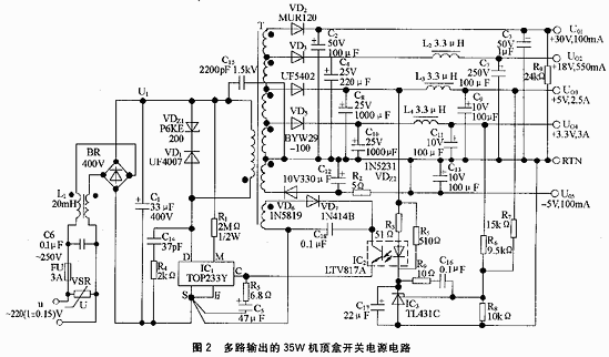 TOPSwitch-FX系列单片机开关电源应用设计,第3张