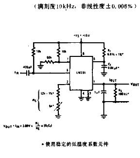 简单的频率-电压变换器电路图,第2张