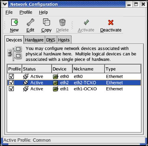 如何安装NISTnet 软件并在此环境下配置TDMoP产品,图2. 此网络配置界面将会在您开始配置NIC卡为路由器时d出。,第3张