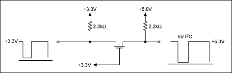 Switching VGA Signals in a Not,Figure 2. Schematic for an n-channel FET translator clamp.,第3张