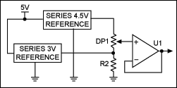 Ratiometric Design Overcomes t,Figure 2. Alternate design features two voltage references.,第3张