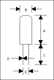 考虑马克西姆实时时钟晶体的选择-Considerations,Figure 2. Package for through-hole leaded crystals.,第3张