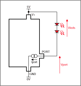 Driving LEDs with Constant Cur,Figure 1. Standard LED connection.,第2张