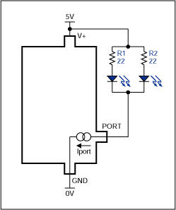 Driving LEDs with Constant Cur,Figure 3. Driving multiple LEDs from one output.,第4张