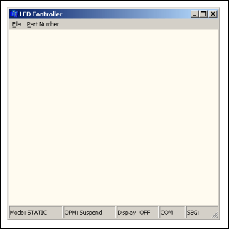 利用液晶模拟器与MAX-IDE和IAR嵌入式工作台开发环境-,Figure 1. LCD simulator GUI.,第2张