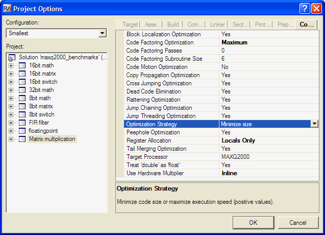 MAXQ竞争力分析研究-MAXQ Competitive A,Figure 6. Project options used in Rowley,第7张