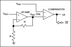 PC Chipset Power Fail and Rese,Figure 5. Backup battery monitoring.,第8张