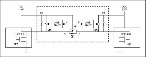 Level Translators For SPI and,Figure 4. Improved level translator MAX3373E with speed-up circuit.,第5张