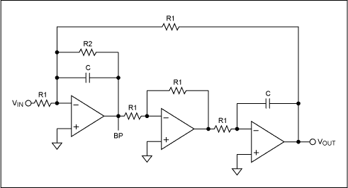 滤波器结构-A Beginners Guide to Fil,Figure 5. Biquad filter.,第6张