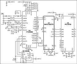 PIC&#39;ing MAX3100：使用MAX3100,图1. MAX3100应用原理图,第2张