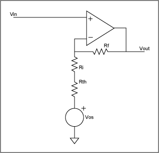 EPOT应用：偏移调整的运算放大器电路,Figure 5. Non-inverting with offset voltage.,第6张