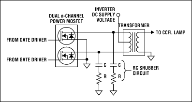 CCFL推挽式缓冲电路,图2. 推挽驱动器的漏极缓冲电路,第3张