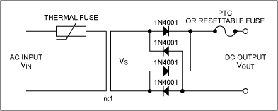 单节锂离子充电座充电器线性AC适配器-Single-Cell,Figure 2. AC linear transformer adapter block diagram.,第3张