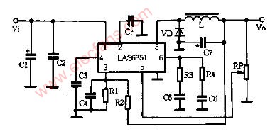LAS6351典型应用电路图,第2张