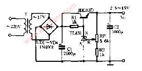 TL431组成的稳压电源电路图,第2张
