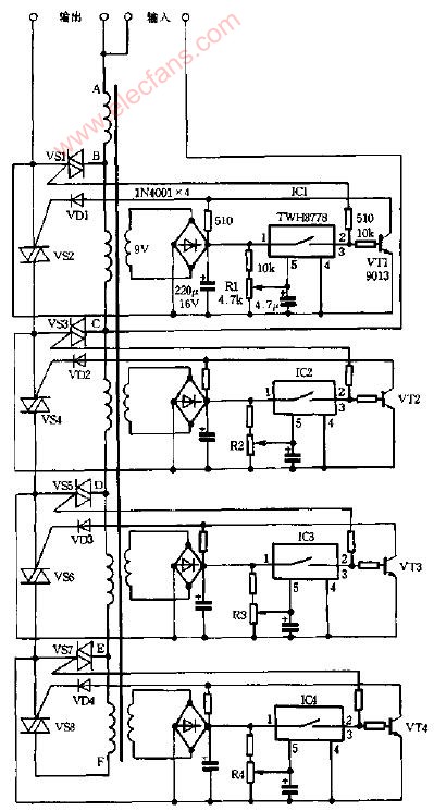无触点交流稳压器电路图,第2张
