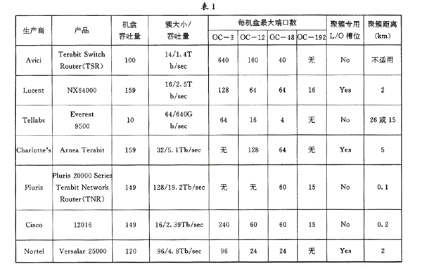 下一代internet路由器---太比特路由器的发展状况分析,第2张