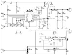 使用MAX15005用于LED应用系统的供电和驱动,图1. MAX15005参考设计,第2张