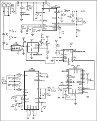 定制芯片录音电话-Chip Recorder Customi,Figure 1. This circuit plays up to 10 seconds of recorded sound in place of the ring from a telephone. It also indicates when someone has called.,第2张