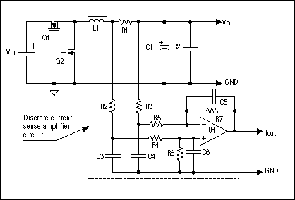 High-Accuracy Current-Sense Am,Figure 1. Schematic of a typical discrete current-sense amplifier.,第2张