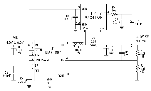 电流限制电路的降压稳压器-Current-Limit Cir,Figure 1.,第2张