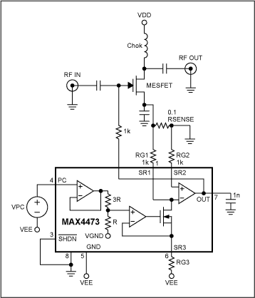 Smart IC Maintains Uniform Bia,Figure 1. A smart-bias IC ensures uniform bias for GaAs FETs included in the manufacture of high-volume products.,第2张