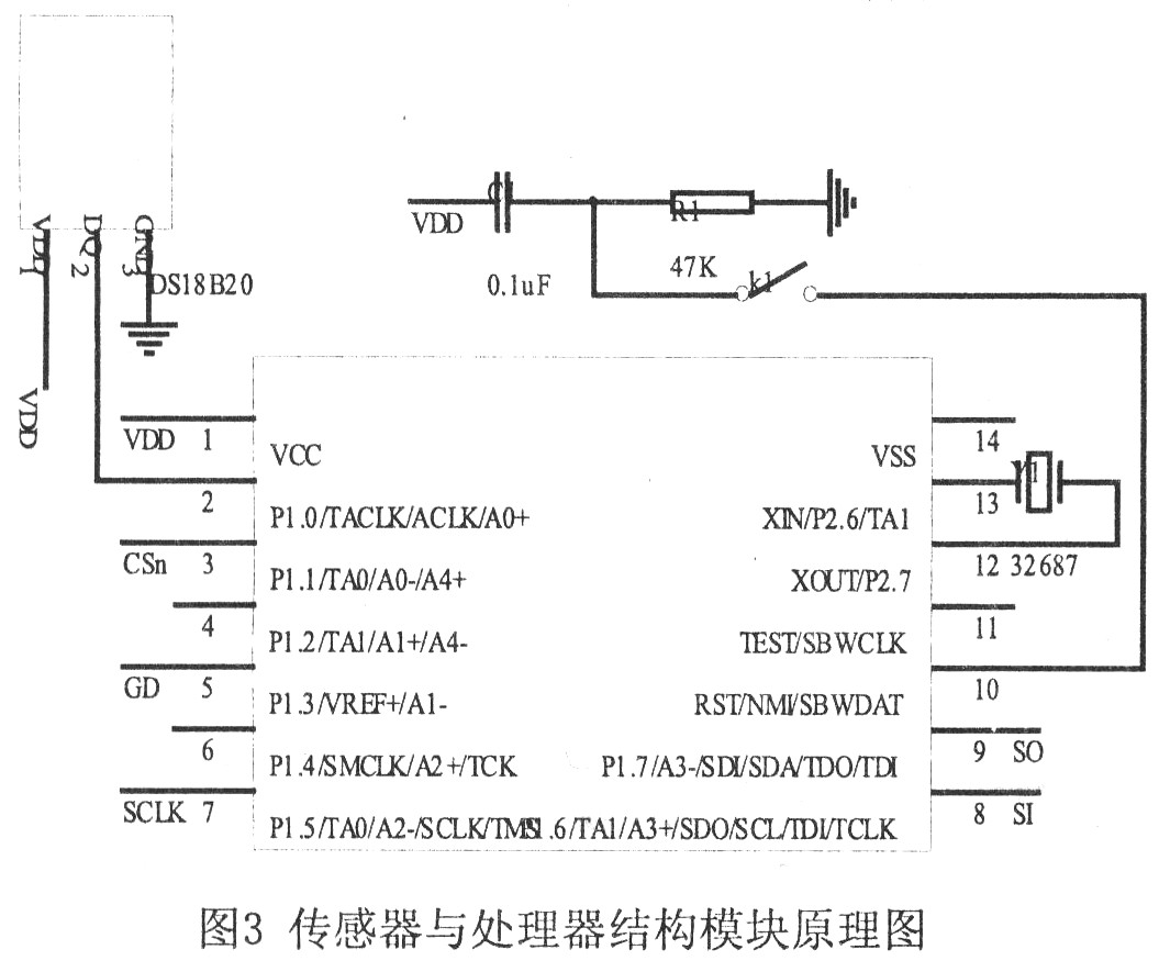 采用MSP430的无线传感器网络温度节点设计,第4张