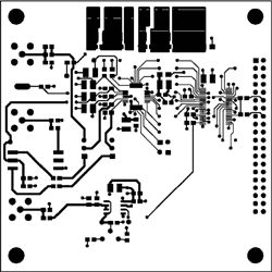 Dynamic-Range Specifications S,Figure 1b. MAX1448 EV kit, optimized PCB layout (component side).,第4张