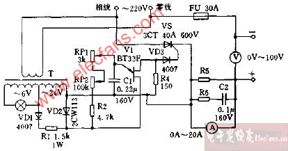 功率可调充电器装置电路图,第2张