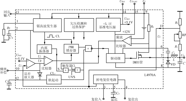 一种基于L4970A的双路10A输出的开关稳压电源的设计,Yjz2.gif (21167 字节),第3张