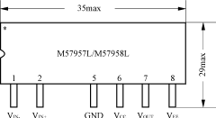 M57957LM57958LIGBT厚膜驱动器集成电路,第2张