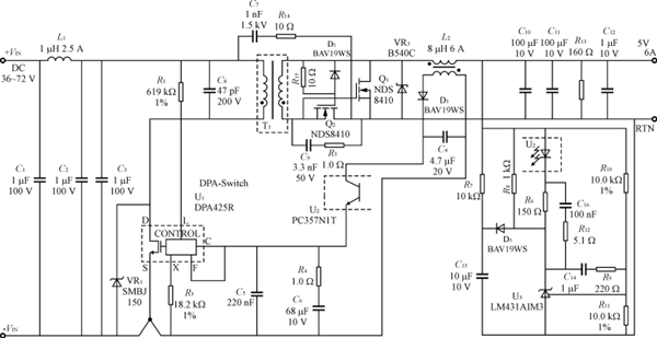 新型DCDC电源控制芯片DPA426的应用,第9张