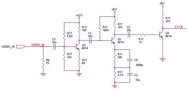 视频同步分离电路大全,第3张